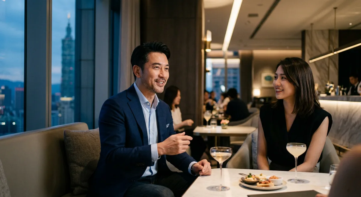 第一次 Sugar Dating 見面時的聊天情境